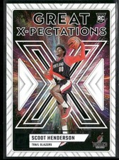 Scoot Henderson  2023-24 Donruss #8 Great X-Pectations