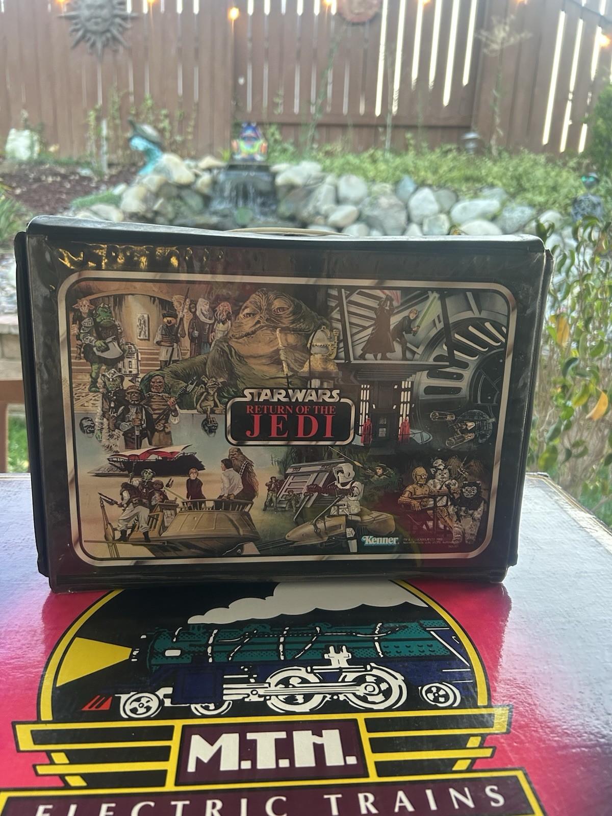Vintage Kenner 1983 Star Wars Return Of The Jedi Action Figure Carrying Case