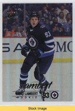 2024-25 Upper Deck Fleer Ultra Rookies Rainbow Foil Brad Lambert #215 READ 5x5