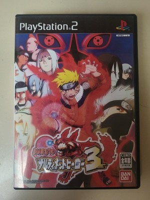Naruto Ultimate Ninja 3 Sony PlayStation 2 NTSC-J (Japan) Import