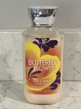 BATH BODY WORKS Butterfly Flower Shea Vit E Body Lotion 8 Oz Read
