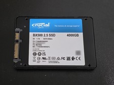 Crucial 2.5" BX500 4TB SATA III 6Gbps SSD CT400BX500SSD1
