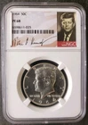 1964 Proof 50c Kennedy Silver Half Dollar NGC PF68
