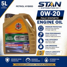 X2 5L 0W20 Fully Synthetic Engine Oil STANLEY Lubricants API C3-C12 SP APPROVED 7.60 per litre