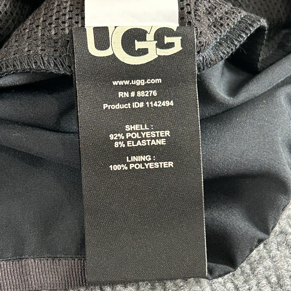 Ugg Jacket Men's XL Extra Large Black Tarr Edison Ugg Jacket Men's XL Extra Large Black Tarr Edison