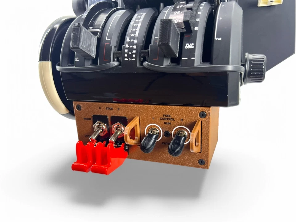 Boeing 777 Functional Fuel Cut Off Levers v2 for Flight Simulator - Image 3 of 4
