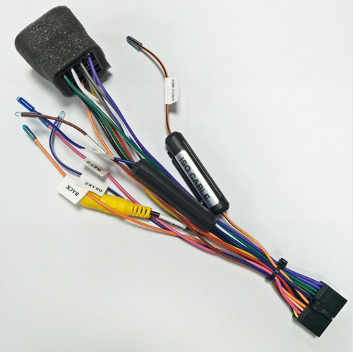 20 Pins ISO Wiring Harness Android Car SUV Stereo Radio Connector Adapter Cable - Picture 5 of 8