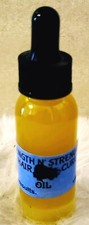 LENGTH N STRENGTH HAIR CURE OIL. For growth, damaged edges, bald spots.