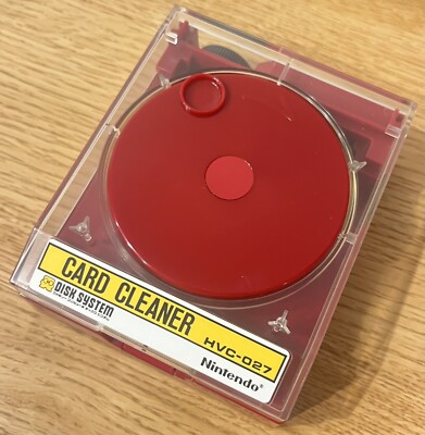 CARD CLEANER HVC-027 Unused Famicom Disk System Nintendo Japan New