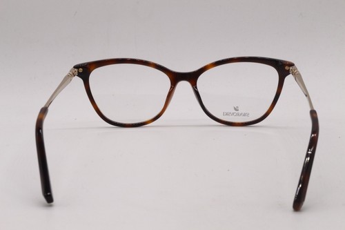 NEW SWAROVSKI SK 5249-H 052 BROWN HAVANA GOLD STUDS AUTHENTIC EYEGLASSES 53-15 - Picture 4 of 4
