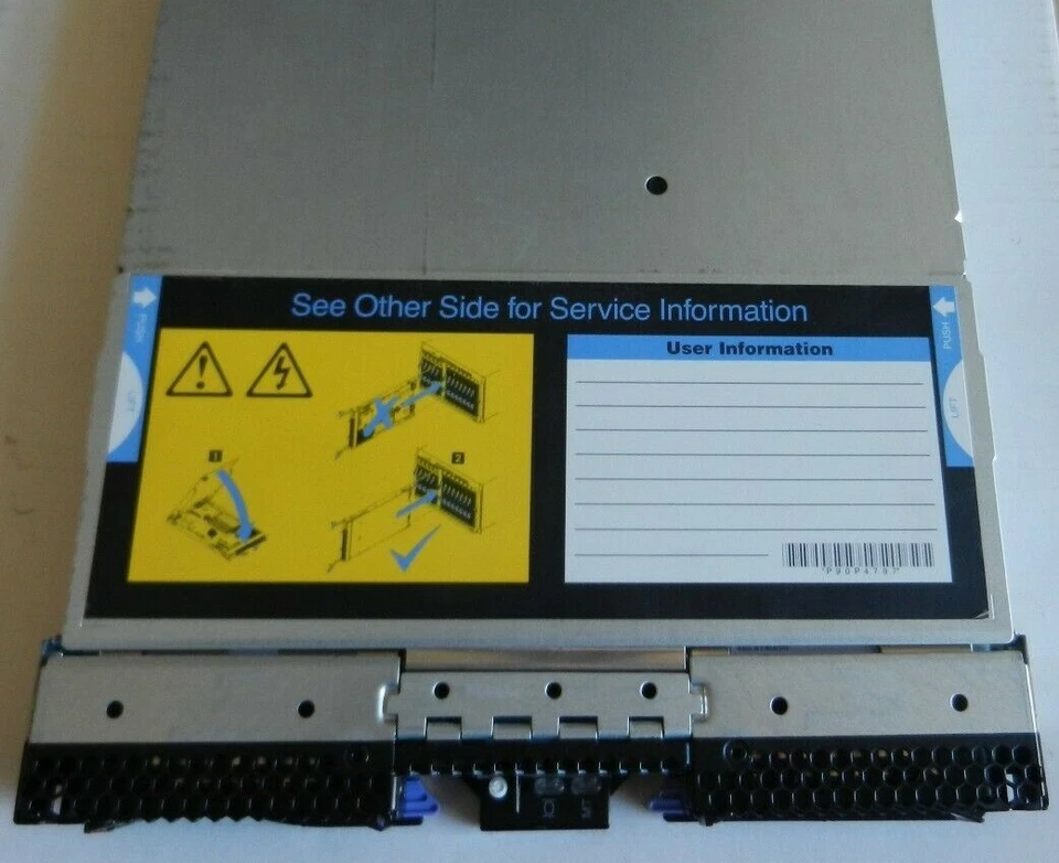 IBM HS23 7875 AC1 w 2 x E5-2670 (8 Core 2.6Ghz) 256 Gb/2x146Gb Sas/1 mez card - Image 2 of 4