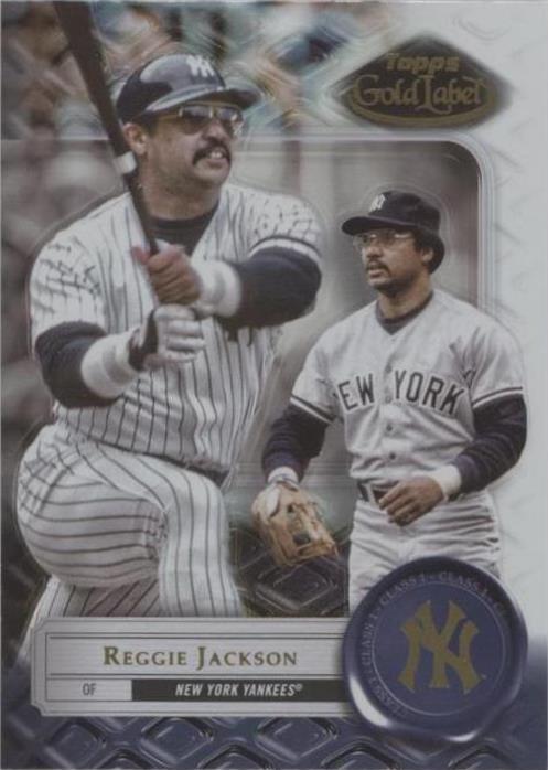 Reggie Label 2022 Topps Gold Label - Reggie Jackson #57 Class 1 for sale online | eBay