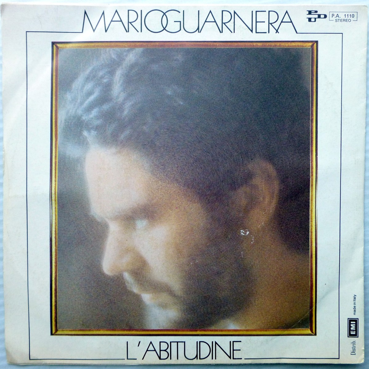 MARIO GUARNERA Italy chanson PS 45 ADRIANA surfacehiss b/w L