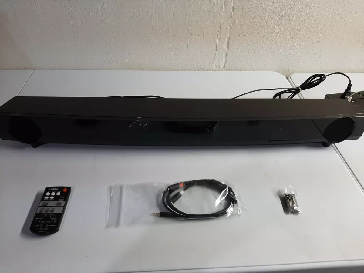 Yamaha ATS-1030 Soundbar with remote, black front surround system