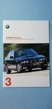 BMW 3er Limousine SE M3 TDS 328i 323i Auto Prospekt Verkaufskatalog 1997 NEUWERTIG