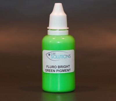 Weichplastik Farbpigment 30ml FLUORESZIEREND HELLGRÜN (deckend)