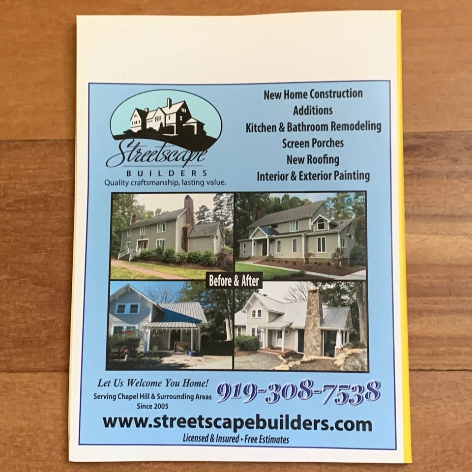 Yellow Pages Phone Book Telephone Directory Chapel Hill Durham Hillsborough NC - Image 3 of 3