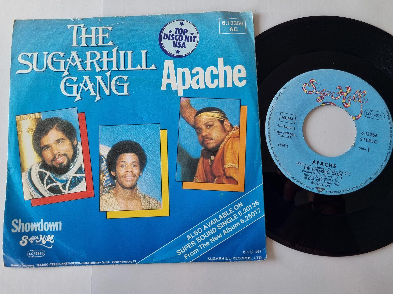 7"" Single The Sugarhill Gang - Apache Vinyl Germany