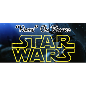 Bebe Puericulture 8 Star Wars Personnalise Bebe A Bord Voiture Signe Equipement De Securite