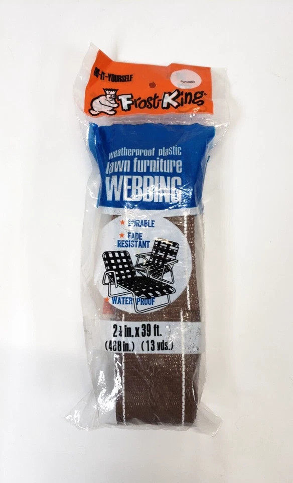 Silla de césped Do It Yourself FROST KING WEB 13 pies MARRÓN OSCURO NOS de colección Foto 3 de 4