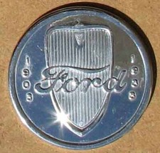 Nos 1933 Ford V-8 30th. Anniversary Token Or Medal Rare Chrome Version Bb137