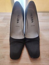 Prada vintage fabric pumps size 39 Made in Italy