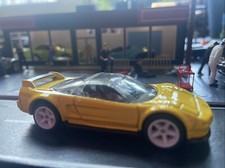 Acura NSX 1990 - Hot Wheels intercambio de ruedas llantas de 5 estrellas neumáticos de goma.