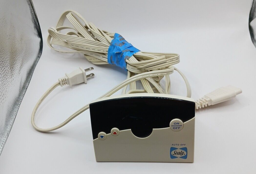 Sealy Electric Blanket Controller 4Prong Control Tested TC12B0 Plug in