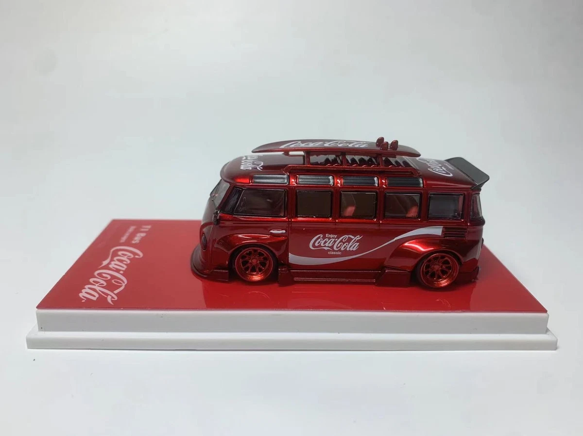 Flame 1/64 Scale Volkswagen VW T1 Type1 Bus RWB ---Coca-Cola