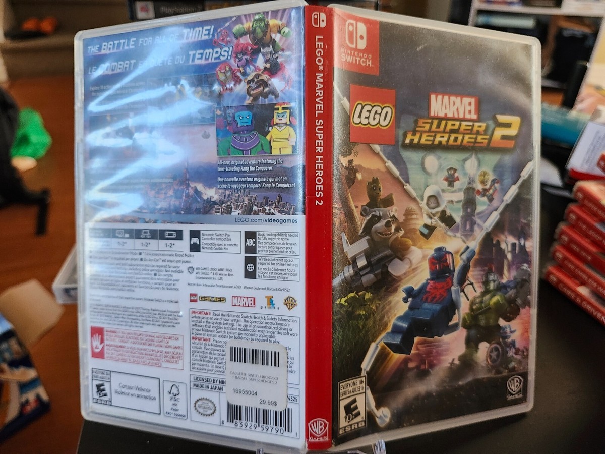 LEGO Marvel Super Heroes 2 (Nintendo Switch, 2017) *Only case no
