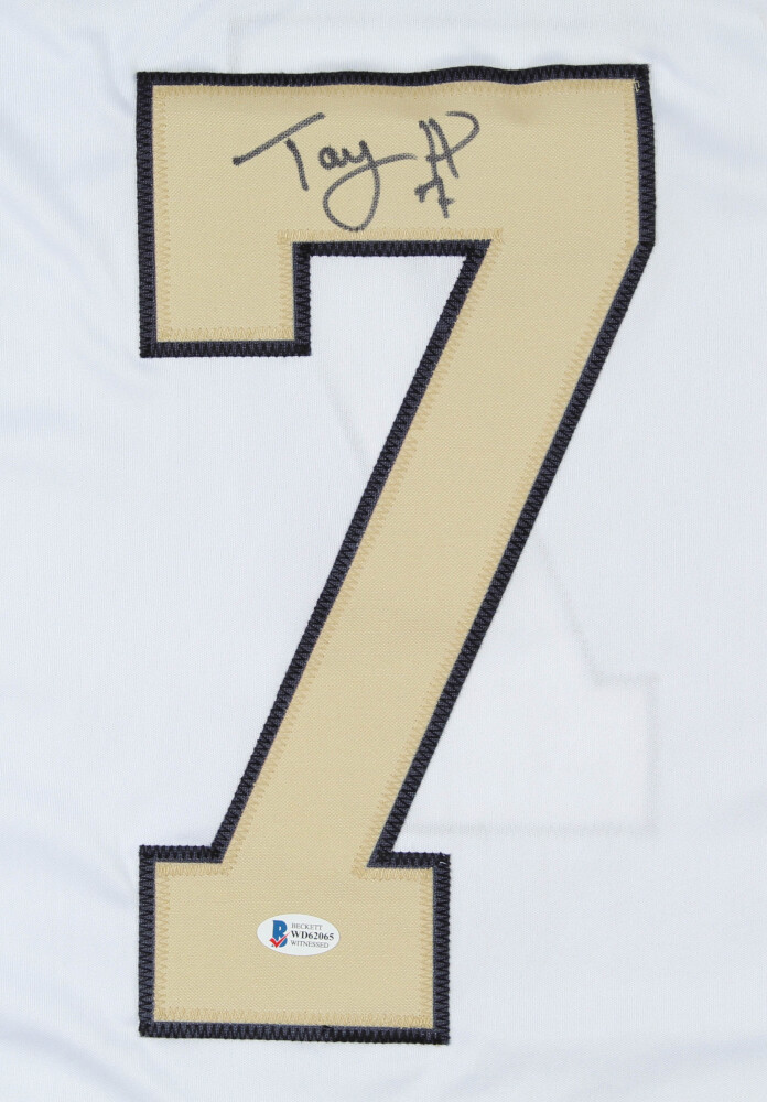 Taysom Hill Signed New Orleans Saints Jersey (Beckett COA