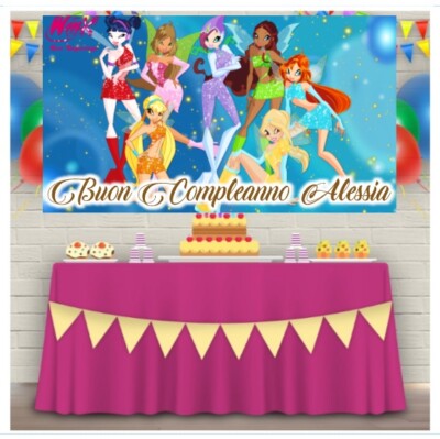 STRISCIONE BANNER RE LEONE TEMA PERSONALIZZATO Foto Nome Feste Compleanno EUR 17,99 - IT - Foto 8