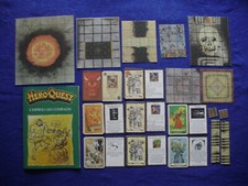 HEROQUEST espansione "L'IMPRESA DEI COMPAGNI" LIBRETTO+TILES+CARTE ottima nuova!