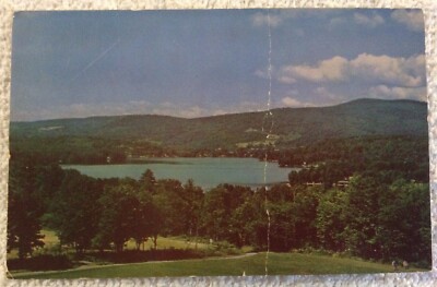 Lake Fairlee from the East Road - Ely, Vermont - Postcard 