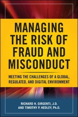 #ad Managing the Risk of Fraud and Miscon 0071621296 Richard H Girgenti hardcover $4.06