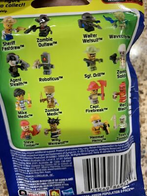 KRE-O CityVille Invasion Population Pack Collection Pack Series 1