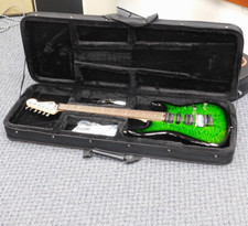 2024 Charvel MJ San Dimas Style 1 HSH FR M QM Electric Guitar! Trans Green Burst