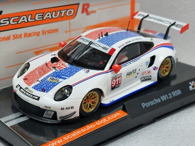Scaleauto SC-6246R Porsche 991 RSR GT3, #911 New 1:32 Slot Car