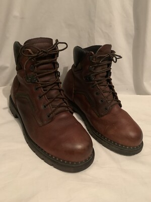 Red Wing Work Boots Mens Size 10 Brown 926 EH Soft Toe Leather USA Waterproof MENS RED WING 926 BROWN LEATHER 6 main image 4