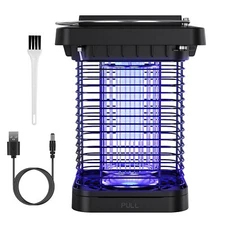 Bug Zapper Indoor Outdoor, Mosquito Trap Cordless & Rechargeable Bug Zapper