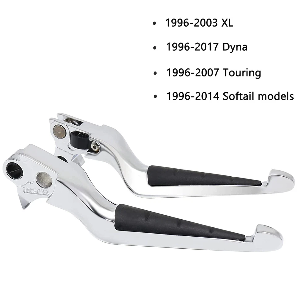 Palanca de embrague de freno para Harley Fatboy/Fat Boy Low FLSTF FLSTFI FLSTFB 1996-2014 Foto 2 de 4