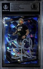 Stone Cold Steve Austin Signed 2023 Panini National Blue Card #64 BAS COA #d/149