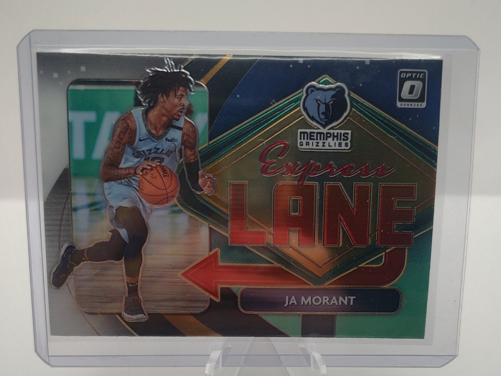 2020-21 Ja Morant Donruss Optic Express Lane
