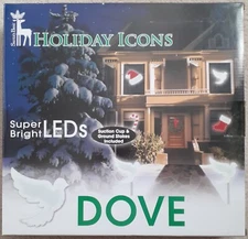 Santa's Best Holiday Icon Dove NIB