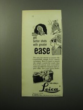 1950 Leica Cameras Ad - Get better shots with greater ease