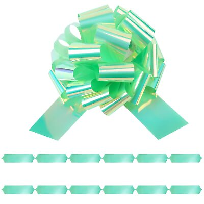 #ad 2Pcs Laser 12 Inch Giant Pull Bow Big BowGreat Gift Bows for AppliancesBikesC... $17.79