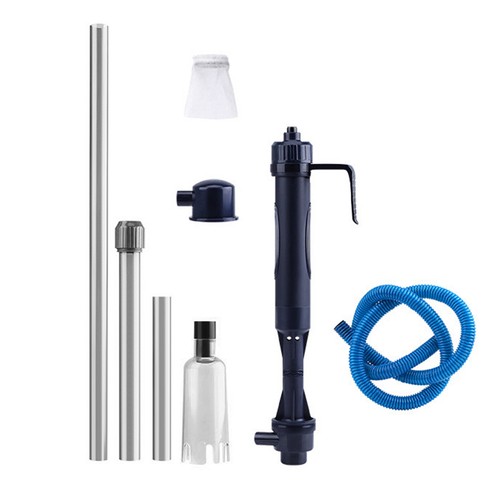 Electric Gravel Vacuum Cleaner Pump Aquarium Fish Tank Water Change Siphon Tools - Picture 2 of 12