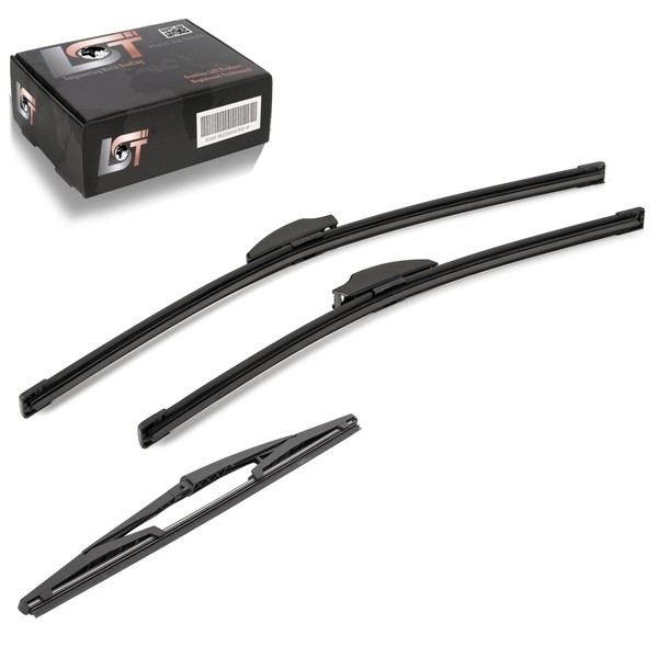 Frontwischer + Heckwischer Scheibenwischer Set FüR Fiat Doblo 119-image