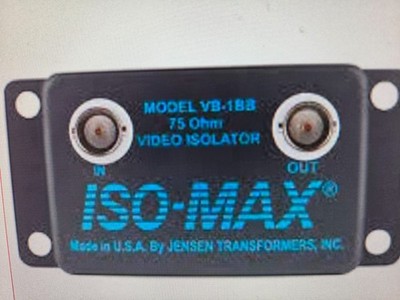 Jensen Transformers Iso-Max VB-1BB