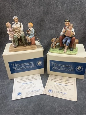 ノーマン・ロックウェル The Toy Makerフィギュアリン日本製1979年 Norman Rockwell Figurine The Toymaker for sale | eBay